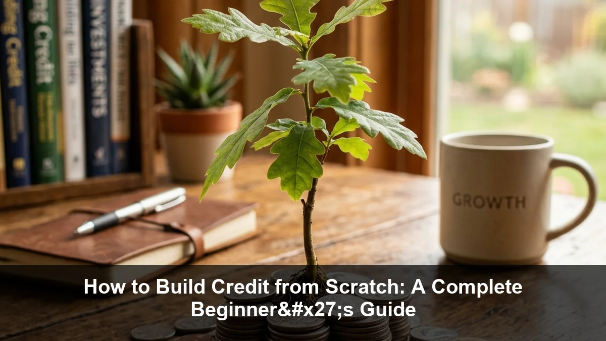 How to Build Credit from Scratch: A Complete Beginner’s Guide