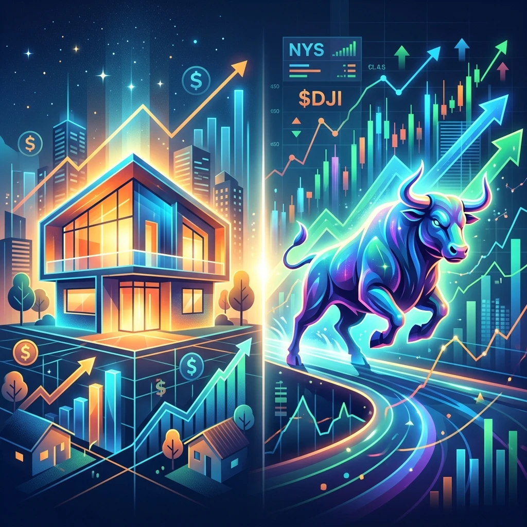 Real Estate vs. Stocks: Which Asset Class Builds Wealth Faster?