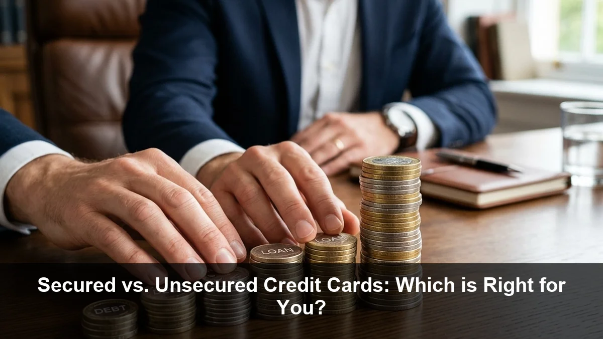 Secured vs. Unsecured Credit Cards: Which is Right for You?