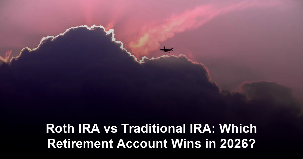 Roth IRA vs Traditional IRA: Which Retirement Account Wins in 2026?